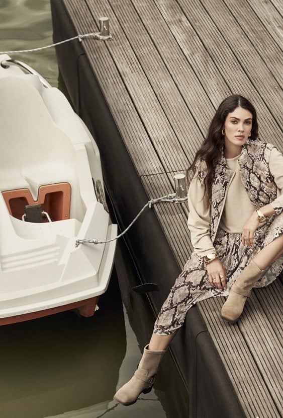 Plisowana spódnica damska