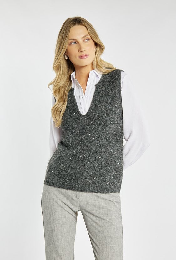 Kamizelka swetrowa