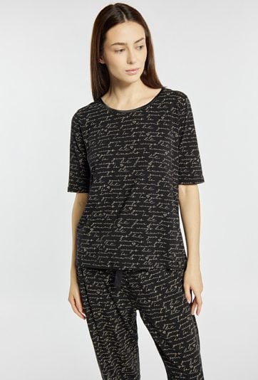 Koszulka od piżamy z wzorem