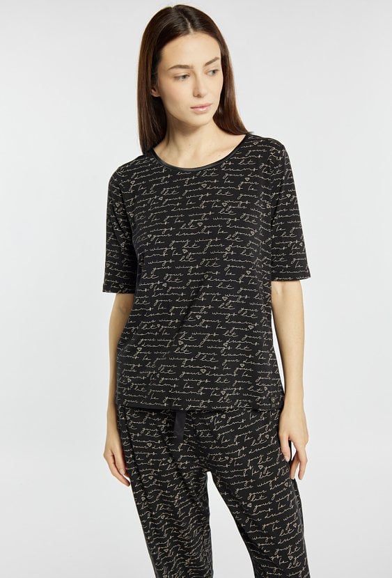 Koszulka od piżamy z wzorem