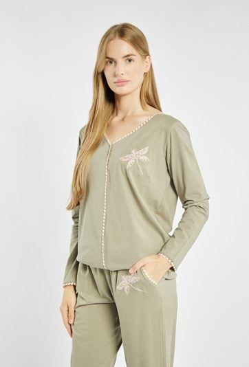 Koszulka od piżamy z ważką