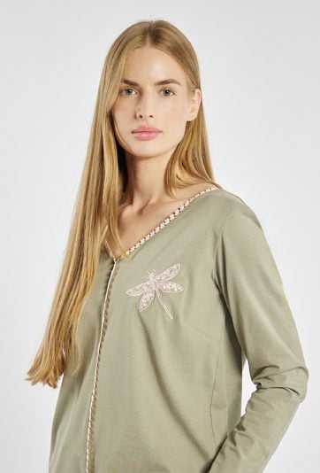 Koszulka od piżamy z ważką