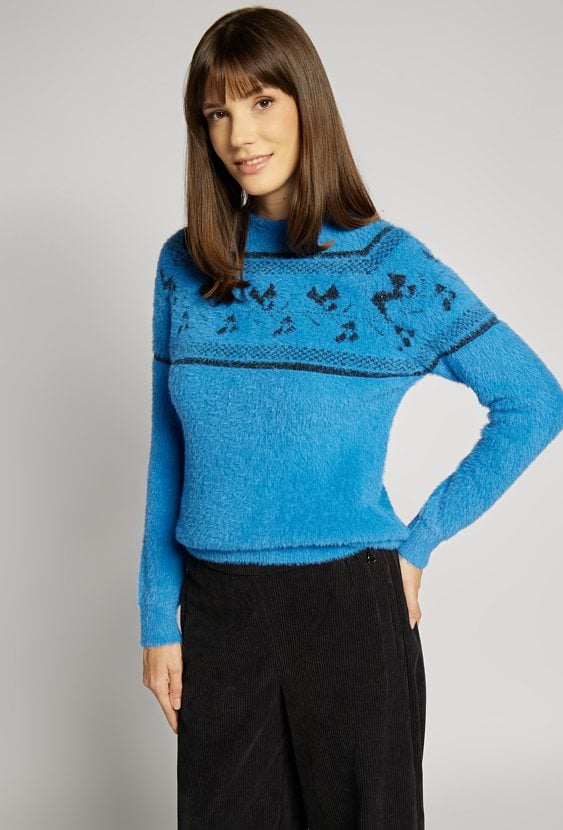 Sweter damski z wiskozą
