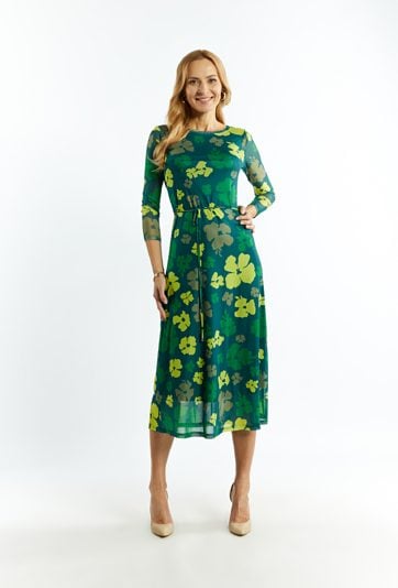 Sukienka damska w kwiatki