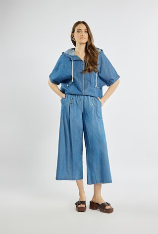 Spodnie damskie typu kuloty