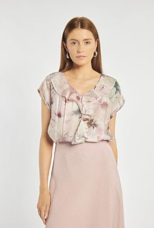 Kwiatowa bluzka