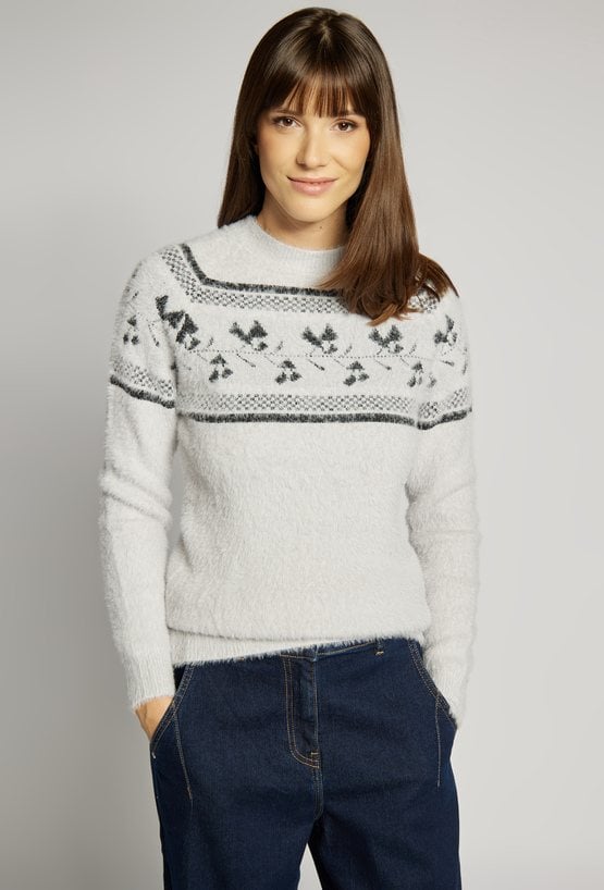 Sweter damski z wiskozą