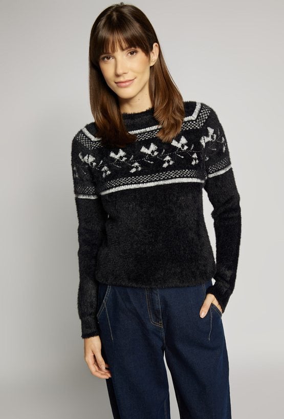 Sweter damski z wiskozą