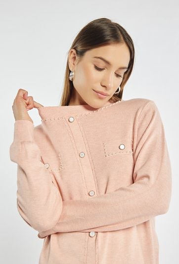 Sweter damski z aplikacjami