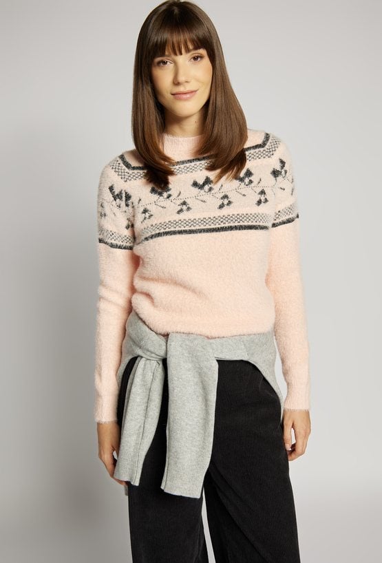 Sweter damski z wiskozą