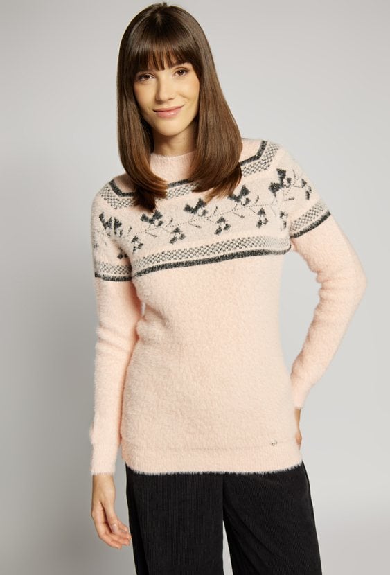 Sweter damski z wiskozą