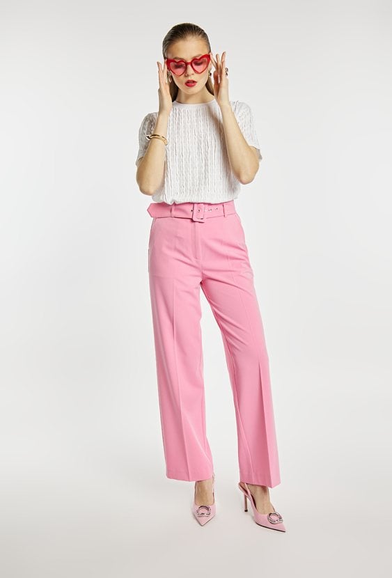 Elegancka bluzka na krótki rękaw