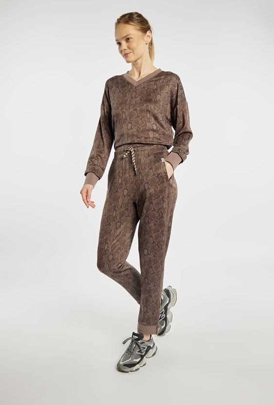 Wzorzyste spodnie sportowe