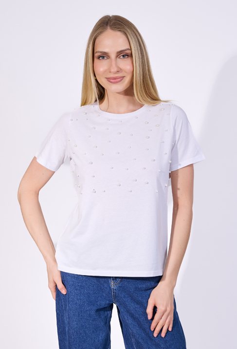 T-shirt z bawełny
