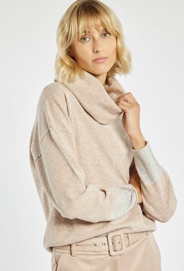 Sweter damski z wełną