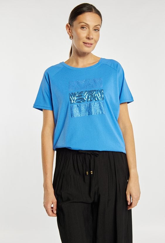 T-shirt z wzorem