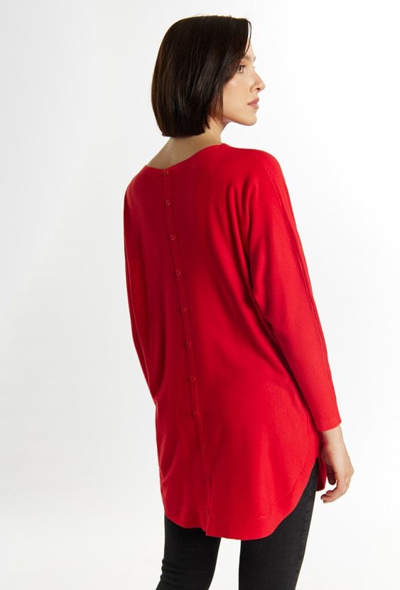 Sweter z kieszonkami