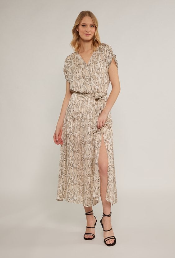 Sukienka damska z ciekawym printem