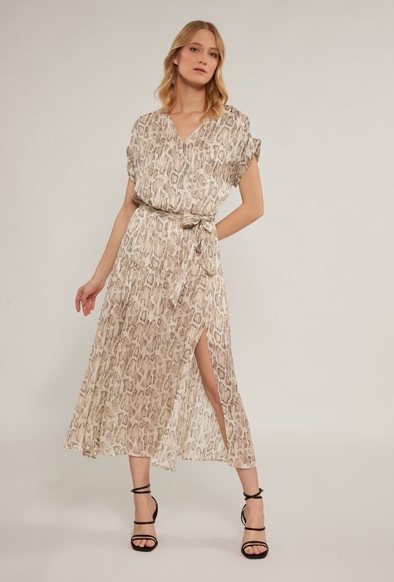 Sukienka damska z ciekawym printem