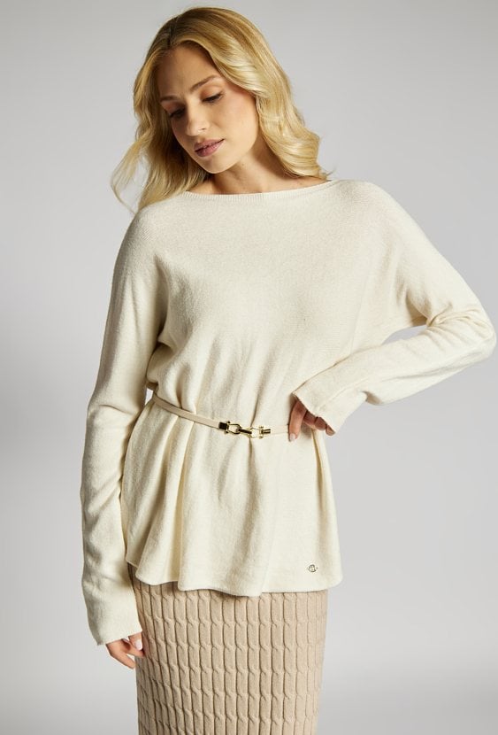Sweter damski z wiskozą