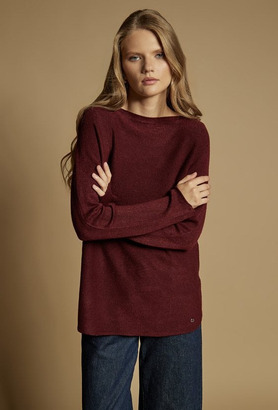 Sweter damski z wiskozą