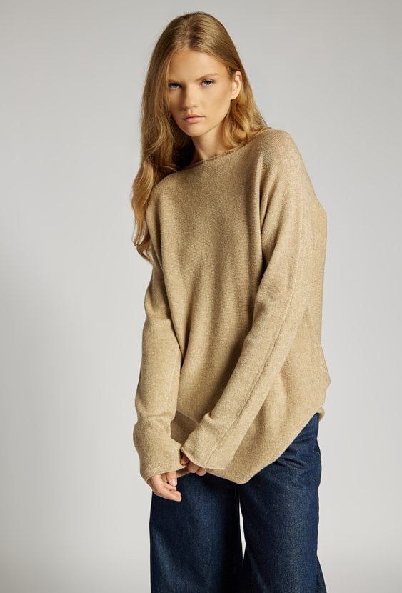 Sweter damski z wiskozą
