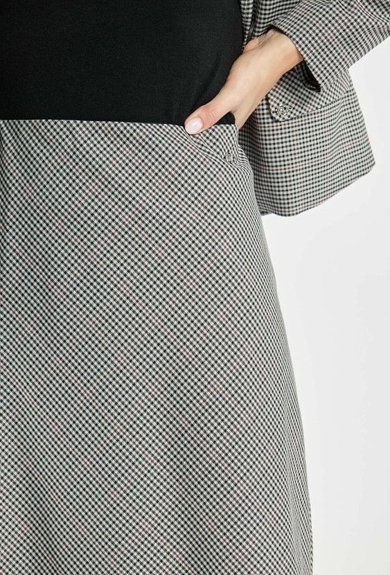 Spódnica w drobny wzór