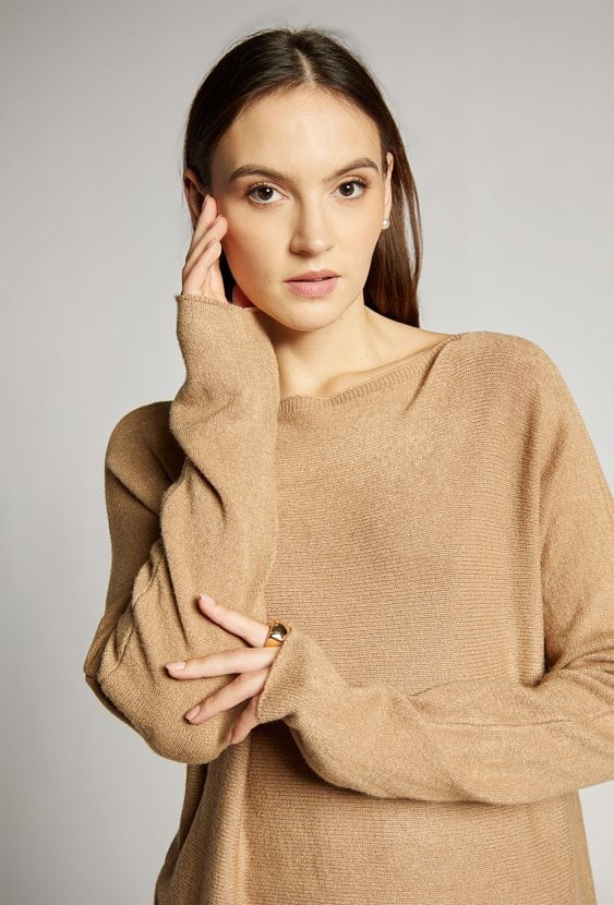 Sweter damski z wiskozą