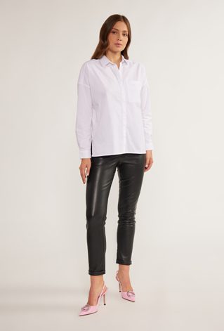 Koszulowa bluzka damska