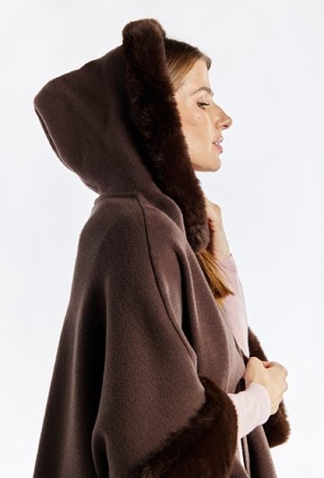 Damskie poncho