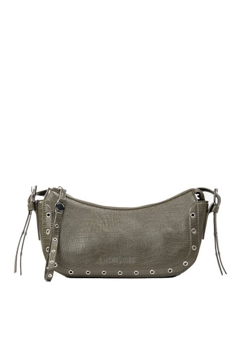 Wizytowa torba z krokodylim wzorem