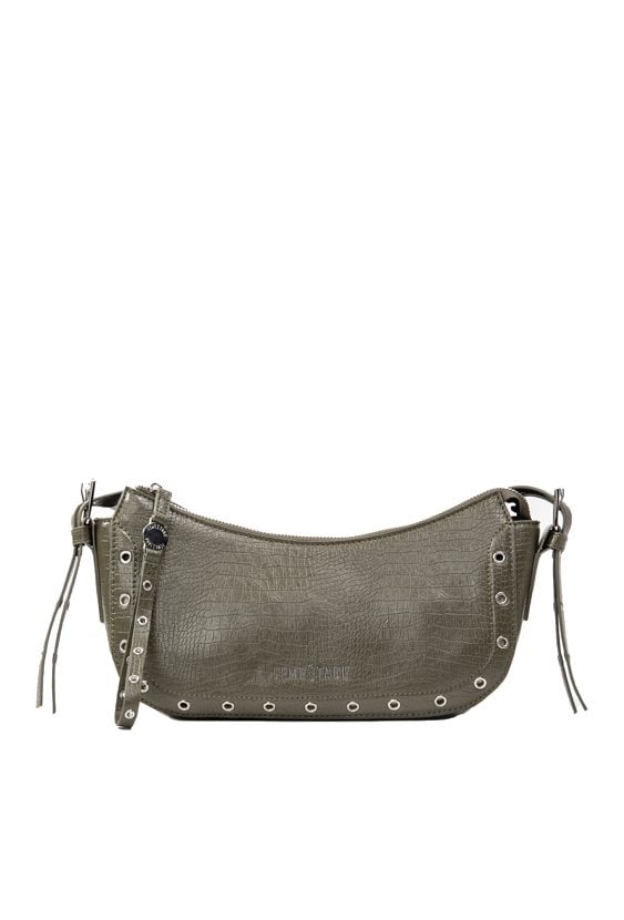 Wizytowa torba z krokodylim wzorem