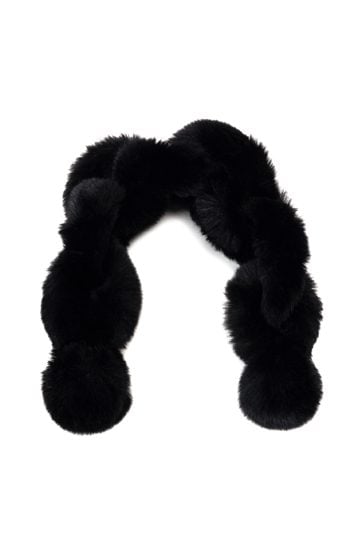 Krótki szalik damski