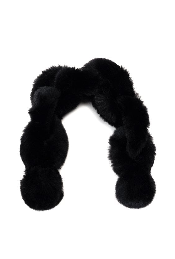 Krótki szalik damski