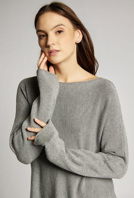 Sweter damski z wiskozą