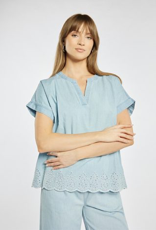 Bluzka damska z bawełny