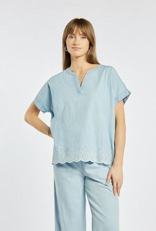 Bluzka damska z bawełny