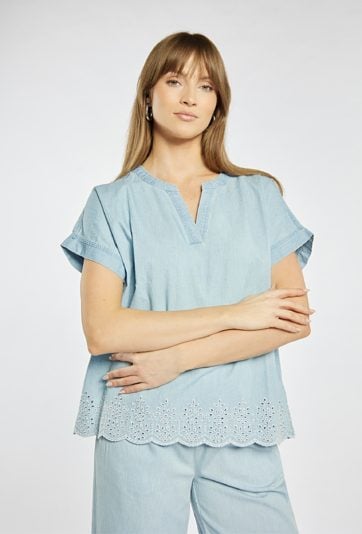 Bluzka damska z bawełny