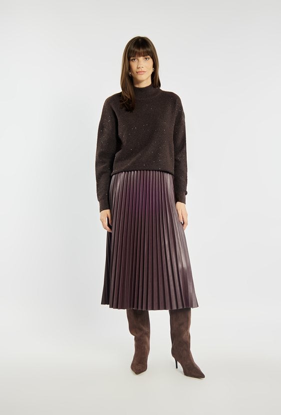 Plisowana spódnica