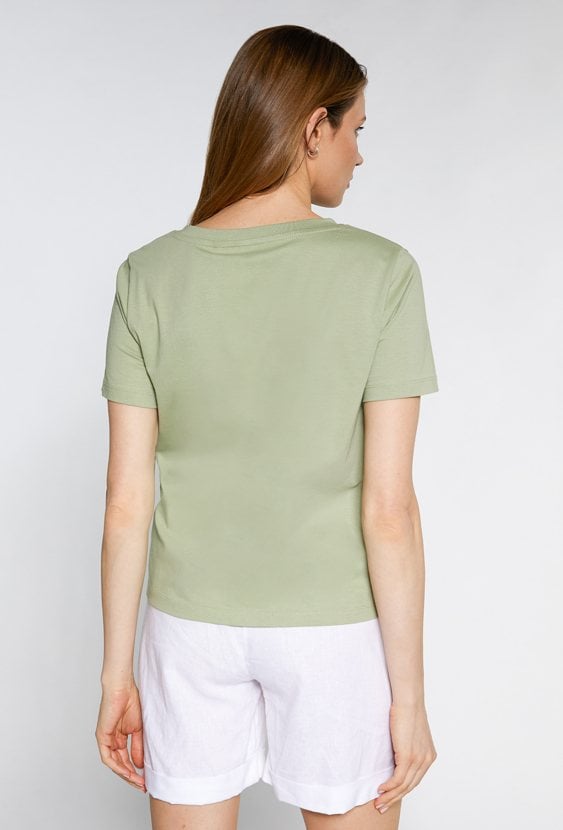 Bawełniany t-shirt z kieszonkami