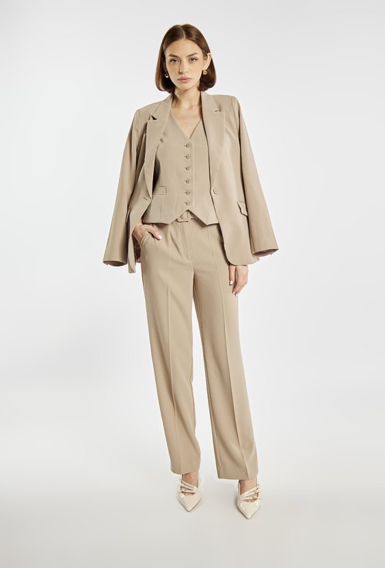 Elegancka kamizelka tkaninowa