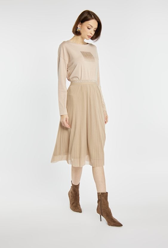 T-shirt z małym wzorem