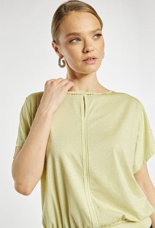 Bluzka damska na krótki rękaw