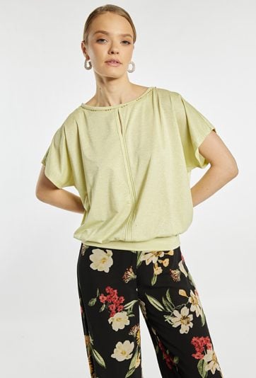 Bluzka damska na krótki rękaw