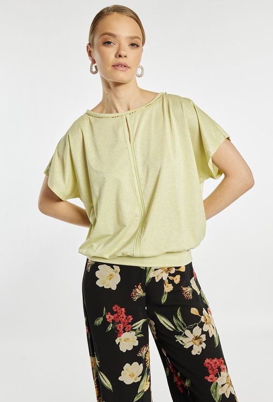 Bluzka damska na krótki rękaw