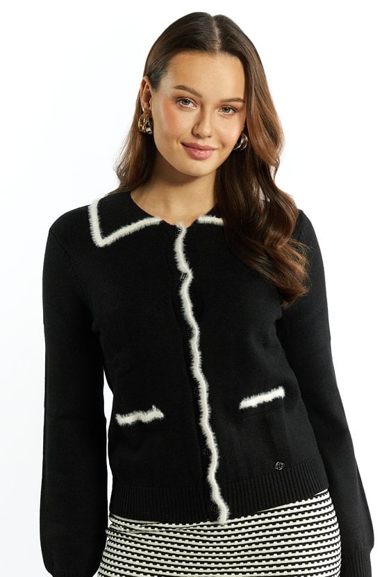 Sweter damski z kołnierzykiem