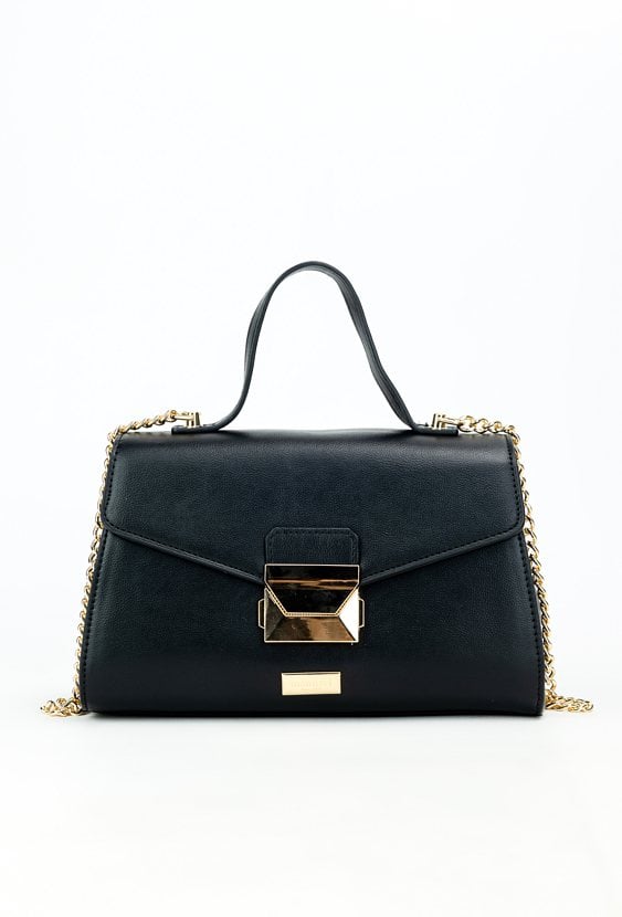 Torba damska z łańcuszkowym paskiem