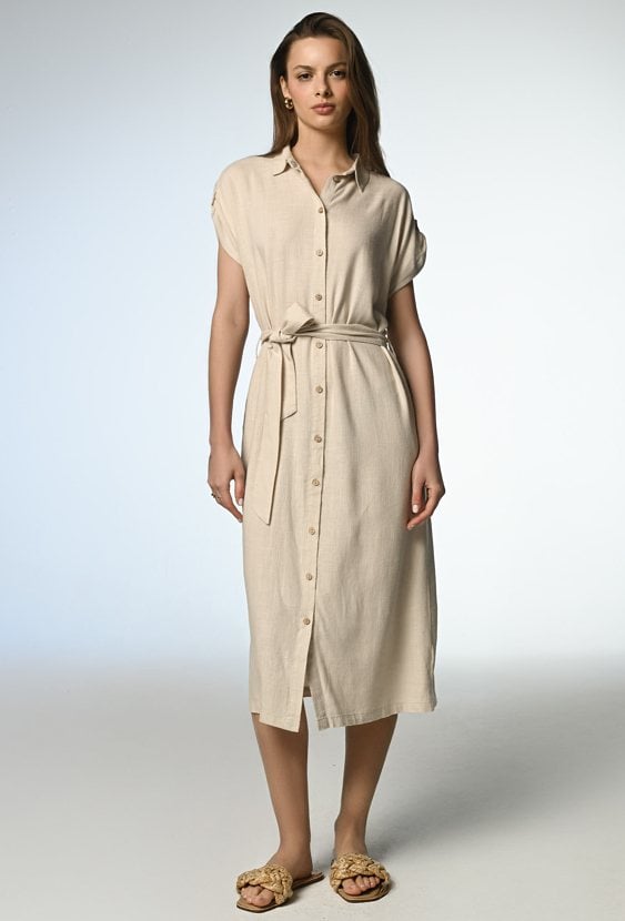 Szmizjerka w beżowym kolorze