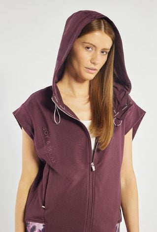 Kamizelka sportowa z kapturem