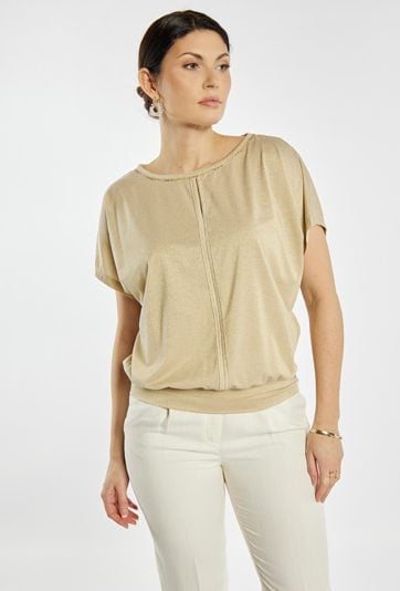 Bluzka damska na krótki rękaw